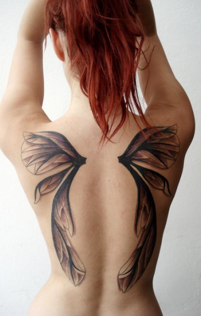 Wings tattoo 222