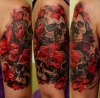 so-le: Skulls and Orchids auf Tattoo-Bewertung.de