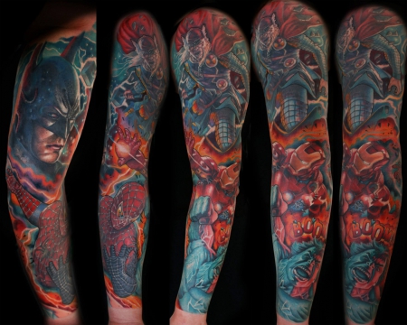 Marvel/DC Sleeve