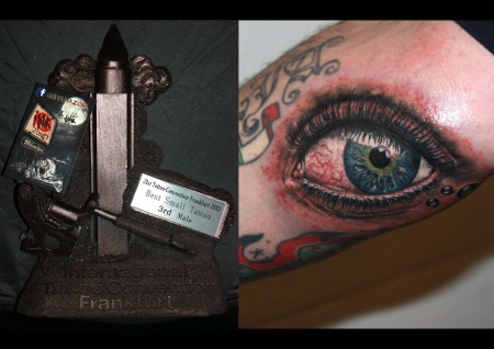 Sterne-Tattoo: eye