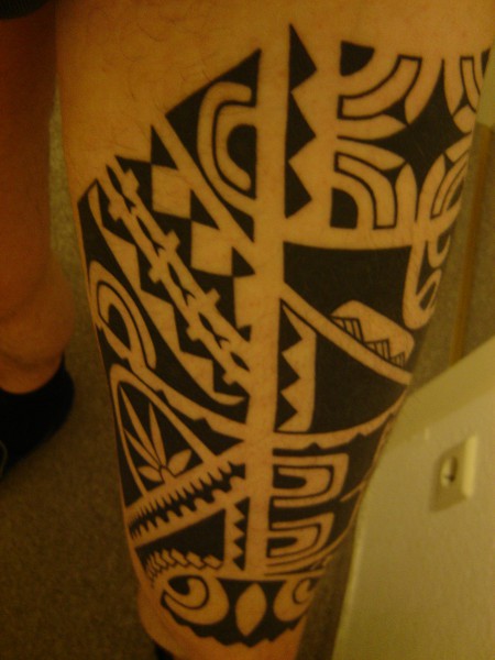 Mein Maori-Bein 4