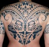voodoo croo: polynesischer rücken, tahiti tattoo auf Tattoo-Bewertung.de