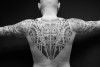 voodoo croo: polynesischer tiki am rücken auf Tattoo-Bewertung.de