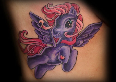 schloss-Tattoo: My Little Pony