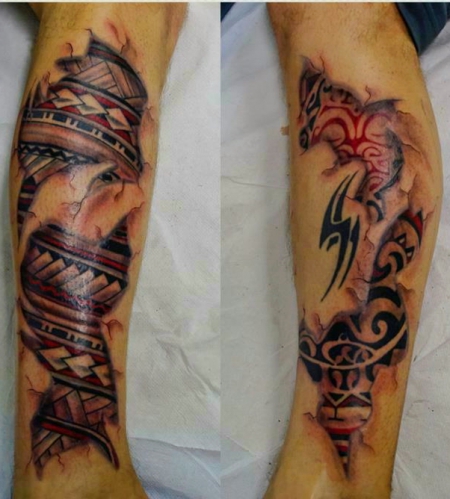 Maori-Tattoo: Maori unter der Haut