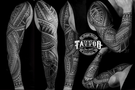 Maori-Tattoo: Maori Tattoo in sw