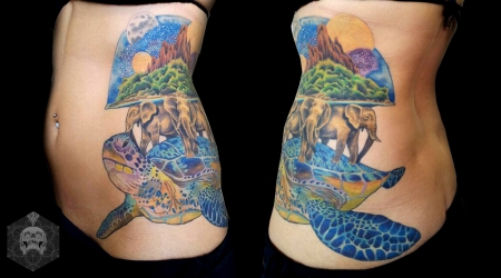 ♥ Terry Pratchett Scheibenwelt Tattoo ♥