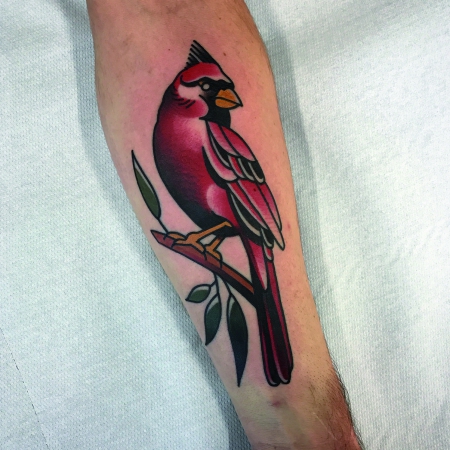 Sterne-Tattoo: Vogel