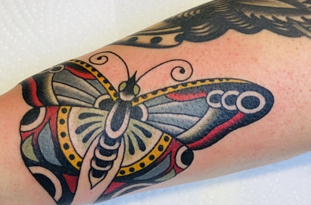 Schmetterling-Tattoo: Schmetterling 