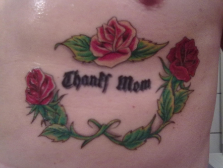 rammstein-Tattoo: für meine Mutter