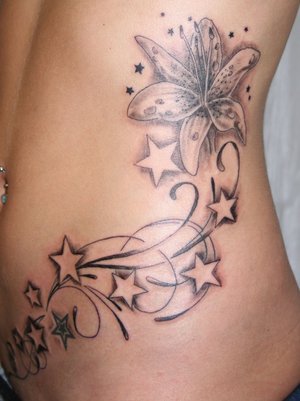 Flower Stars Tattoo