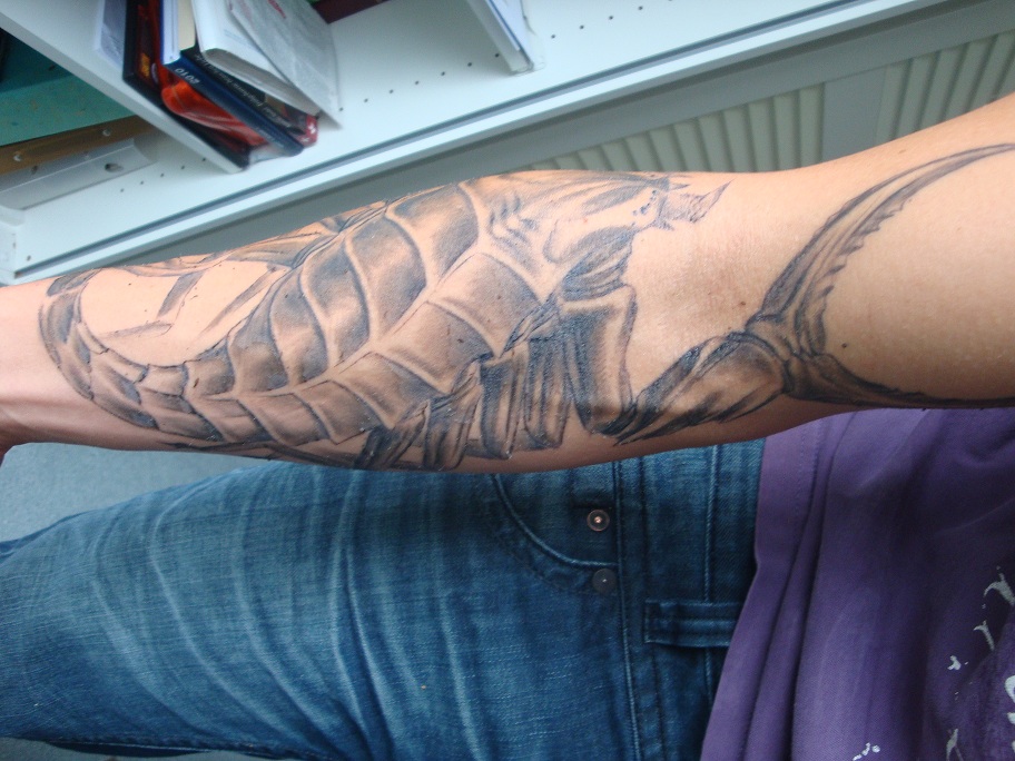 1 Woche altes Tattoo, Fussball ja oder nein? TattooBewertung.de