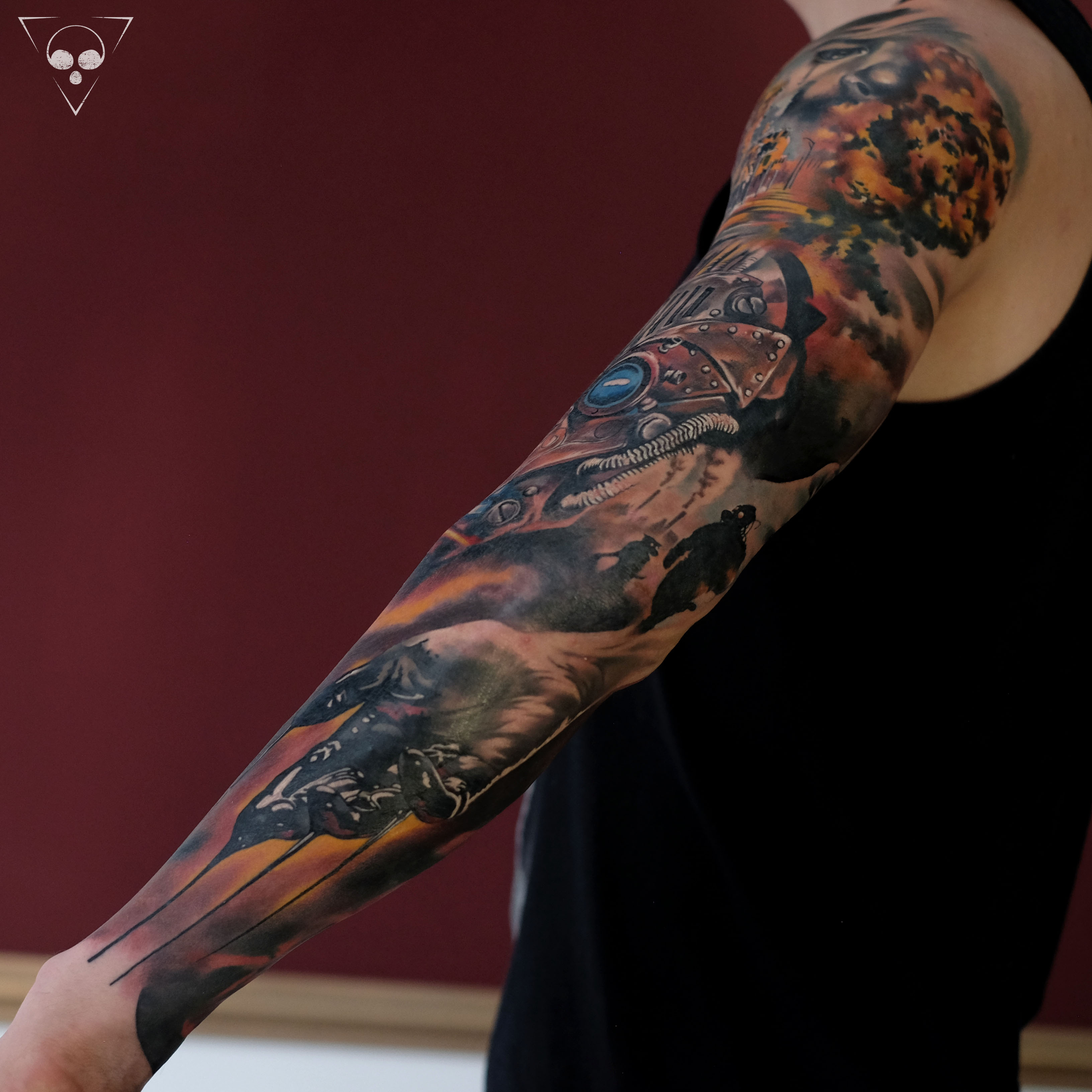 Beendetes Projekt Color Sleeves Bilder 'Zukunft' TattooBewertung.de