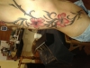 Hibiskus Rechte Körperseite