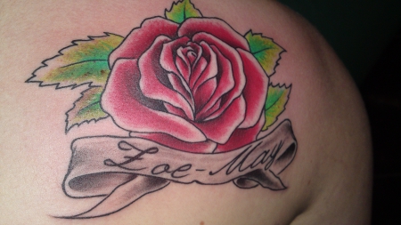 Rose mit Namen 