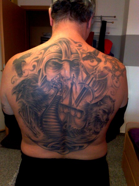 Tattoos Rücken