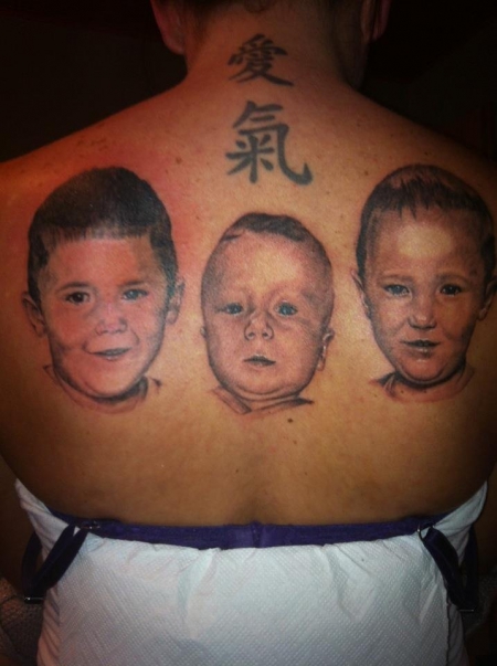 babsi2371 meine Kinder mein Leben Tattoos von TattooBewertung.de