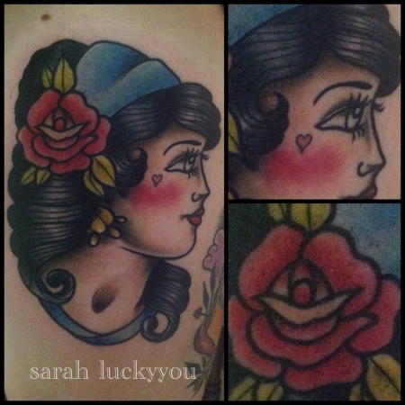 lucky you tattoo , goch by sarah