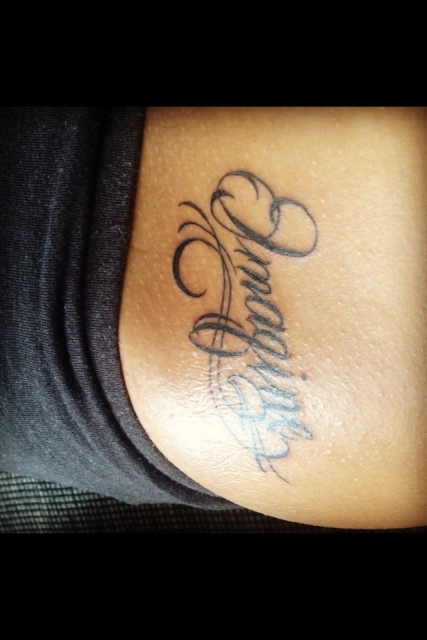Erstes tattoo *_* 2. Tag