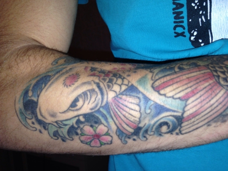 Koi tattoo