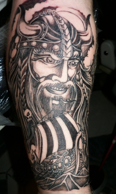 wikinger-Tattoo: Vikings