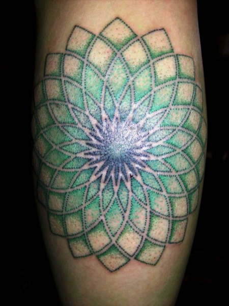 Handpoking Mandala