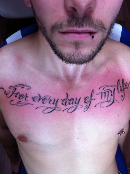for every day of my life