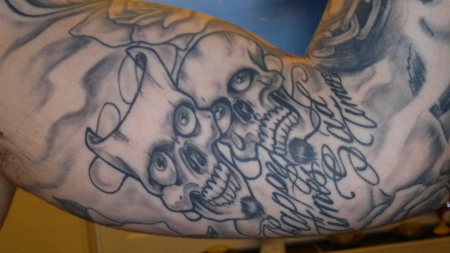 Linker Arm fertig gestellt