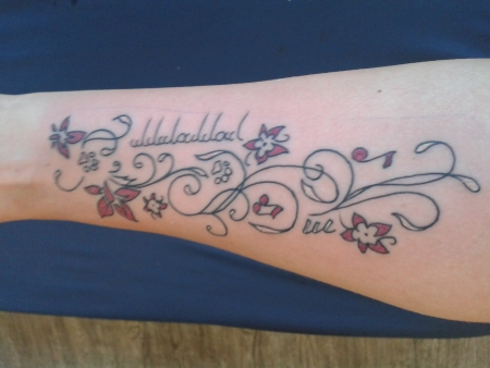 Mein erstes Tattoo. .