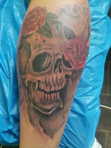 skull & roses