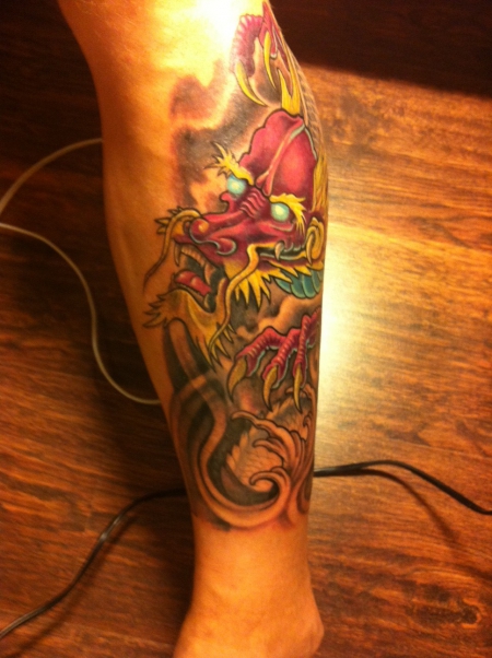 Cover up..von Urlaubsunfall :-) Bild 2