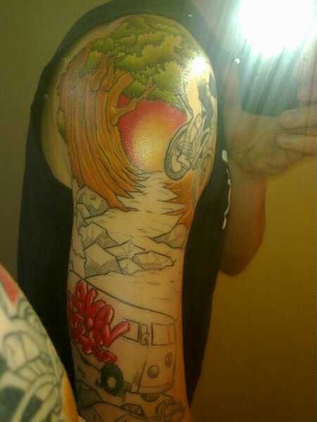 Sleeve links... Thema: Downhill 1/2 (noch in arbeit)