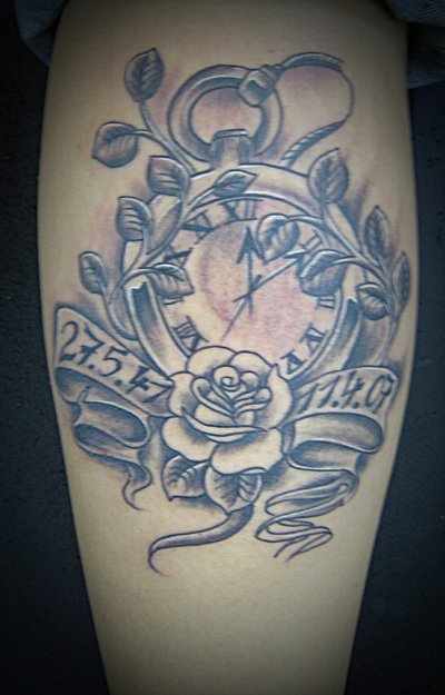 blondy hab ich für meinen opa machen lassen Tattoos von Tattoo