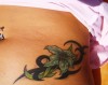 lilie mit tribal