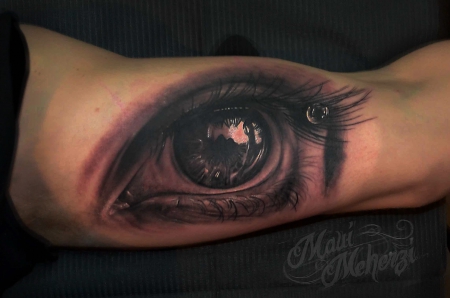 auge-Tattoo: Auge