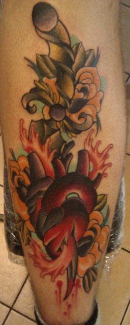 heart and dagger