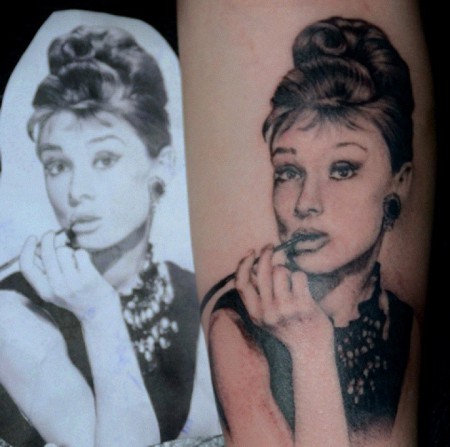 Audrey Hepburn... 