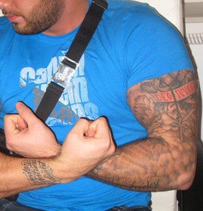 linker arm voll