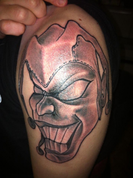 Joker Cover up einer Jugendsünde 
