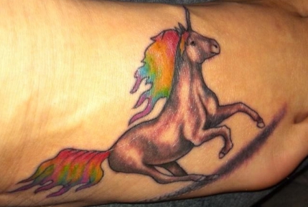 NidiNomNom: Rainbow Unicorn | Tattoos von 
