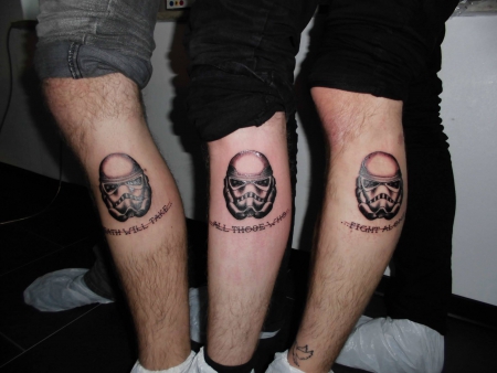 Sturmtruppler Gruppentattoo