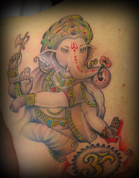 ganesha-Tattoo: Ganesha :)