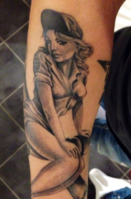 Meine Schrauber-lady von Tobi! (Think-Tattoo!)
