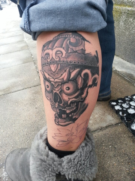 Tibetian Skull von Guestartist: Schrail Bimbi 2013