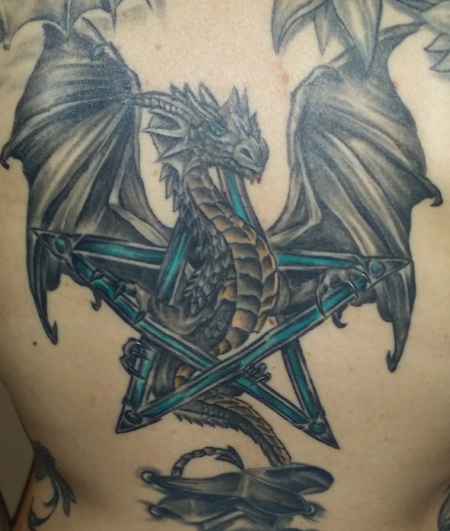 Rückentattoo