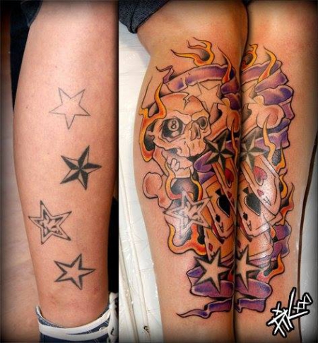 Old school Cover-up