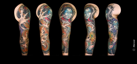 Tattoos by Marcuse @Smilin' Demons Tattoo Mannheim