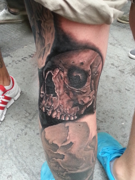 schädel-Tattoo: Skull