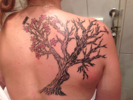 lebensbaum-Tattoo: Lebensbaum, gute und schlechte Seite