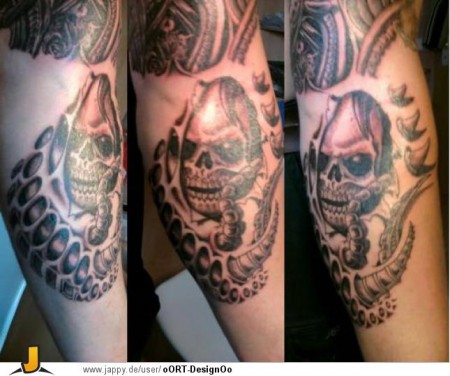 skull liker innen Arm